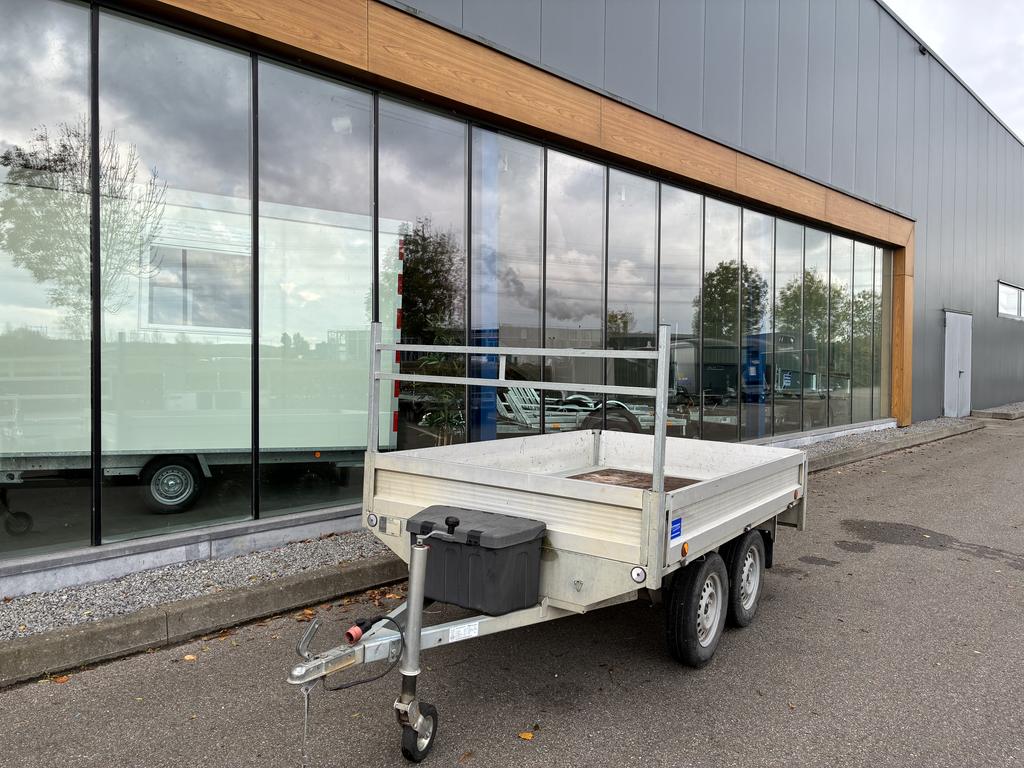 Delje Plateauwagen Tandemas 250x150cm 750kg ongeremd